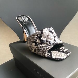 Vince Camuto | Square Toe Mules | 7.5